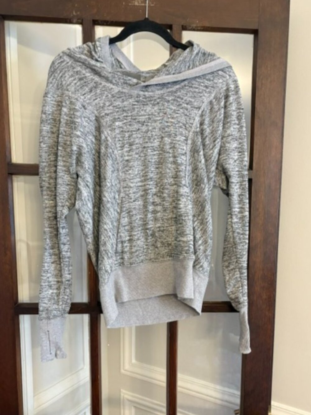 Athleta Gray Hoodie, Size Small